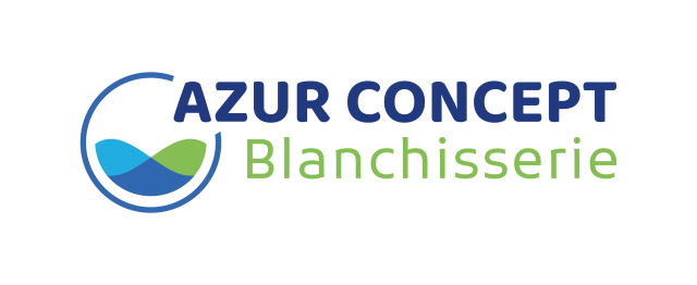 logo azur concept blanchisserie